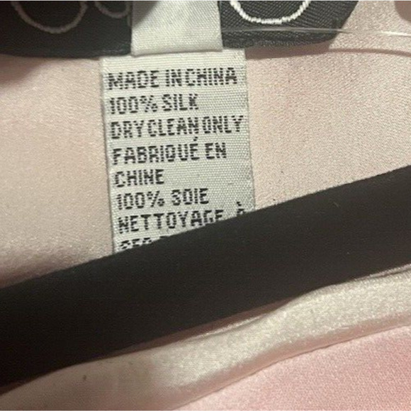 Cynthia Rowley Lightweight Summer Top Cap Sleeve Pink Heart Size 10 - Picture 6 of 7